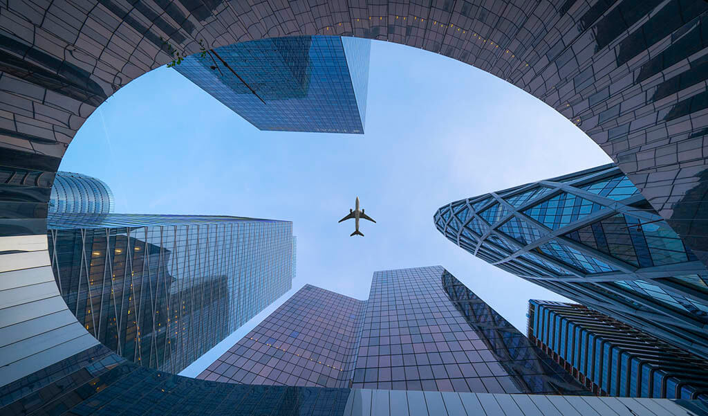 Guardare i grattacieli di La Défense Guardare i grattacieli di La Défense